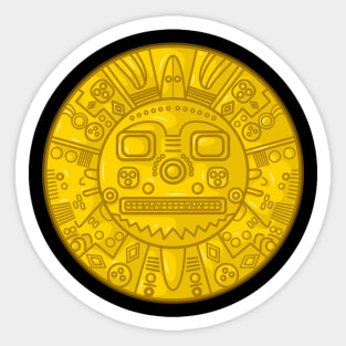 Peruvian Inti Sun God Sticker